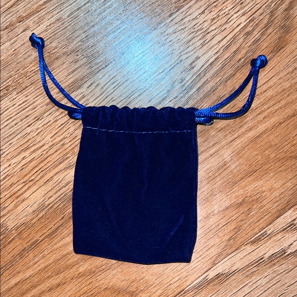 Velvet Drawstring Pouch Nwot - image 2